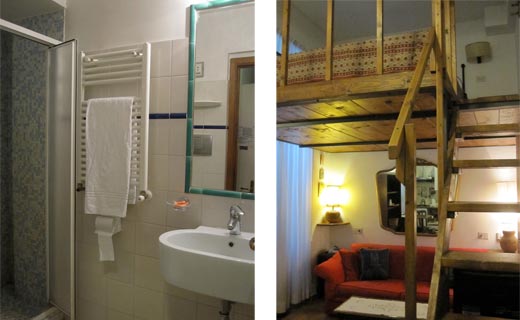 bebangeletti.it - il bagno e le scale