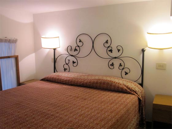 bebangeletti.it - il letto del miniappartamento